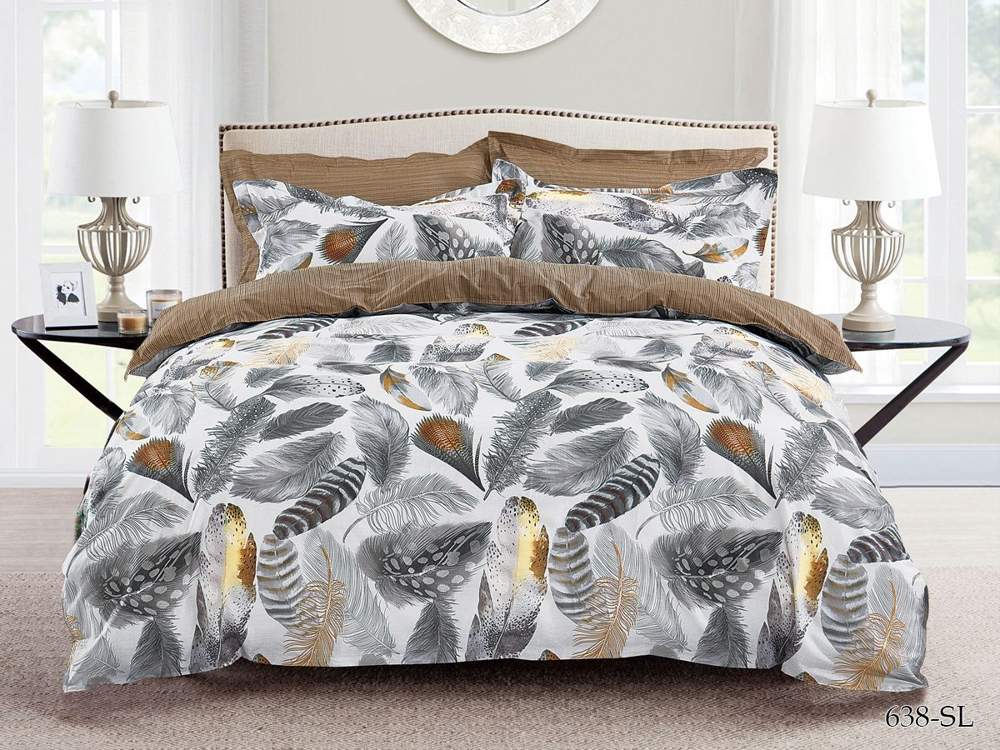 CLEO КПБ Satin Lux набивной 1,5сп ( 70*70*2)  15/638-SL
