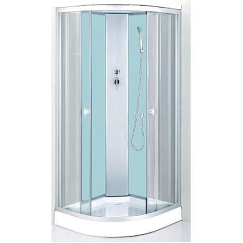 Душевая кабина ДАНА-711 W  100*100*215 низ.поддон (3 места) белая