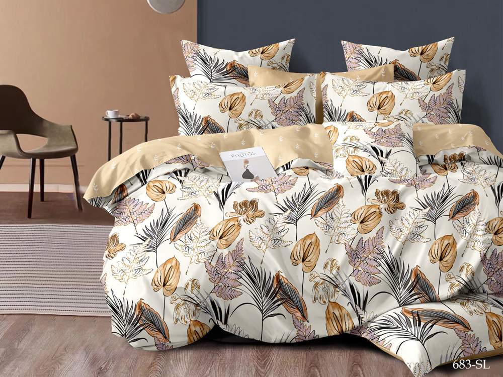 CLEO КПБ Satin Lux набивной 1,5сп ( 70*70*2)  15/683-SL