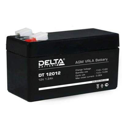 Аккумулятор DELTA DT 12012  12В 1.2 Аh   
