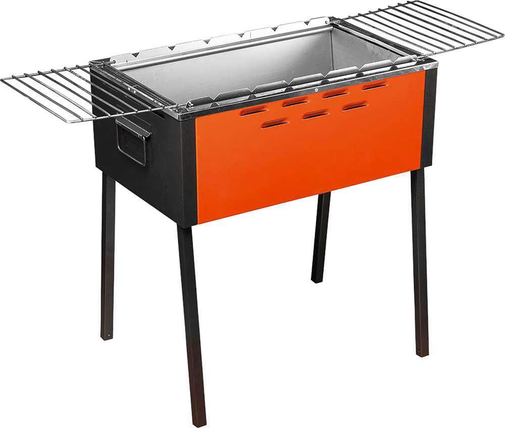 Мангал BOYSCOUT 61240 Титан стационарный углеродистая сталь,термостойкая краска 56х34х56см  