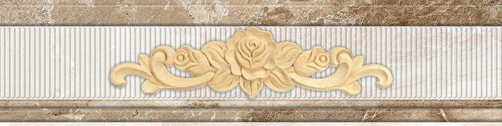 Napoli Border-1 with gold  75х300