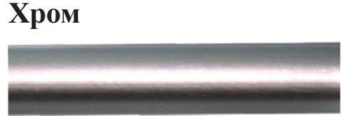 Карниз  DIY  16мм двойной (200) Хром глянец  3.2