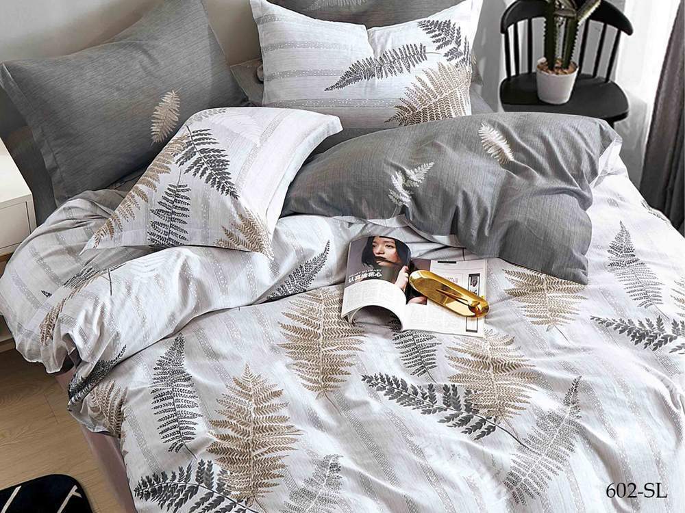 CLEO КПБ Satin Lux набивной дуэт (50*70*2 70*70*2)  41/602-SL
