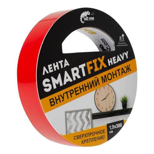 Лента двусторонняя сверхпроч.монтаж. прозр.1,9х300см  SFV1930T   26018