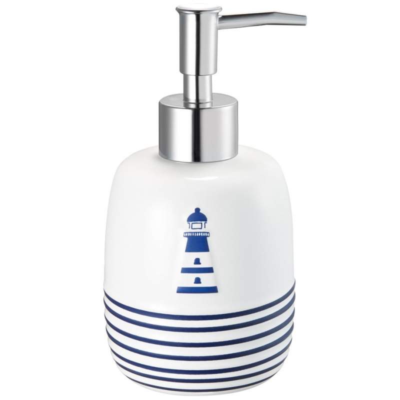 Дозатор д/жидкого мыла настольный, керамика,  Royal Navy FOR-RN021