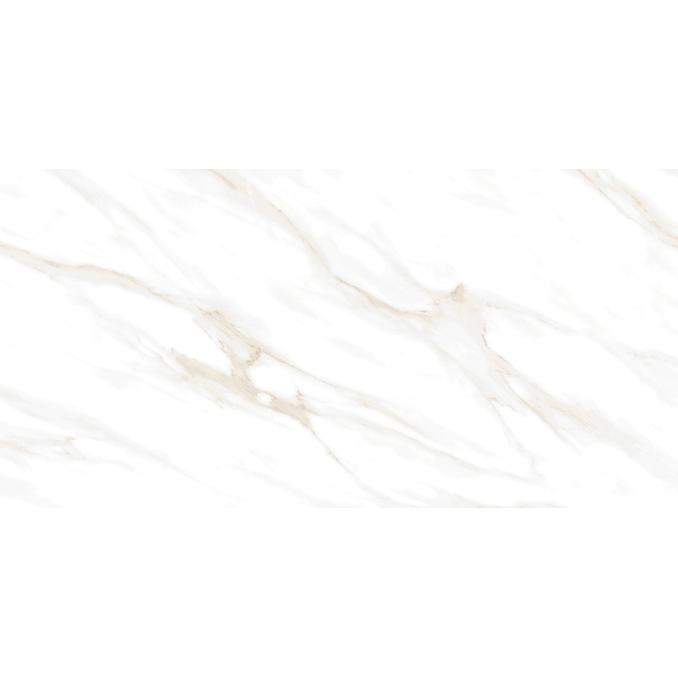Калакатта Кларити Голд / Calacatta Clarity Gold Керамогранит белый 600х1200 Полированный