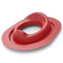 Сиденье-накладка д/унитаза детск. красн. Ора 39х32см  268896/АС35946000