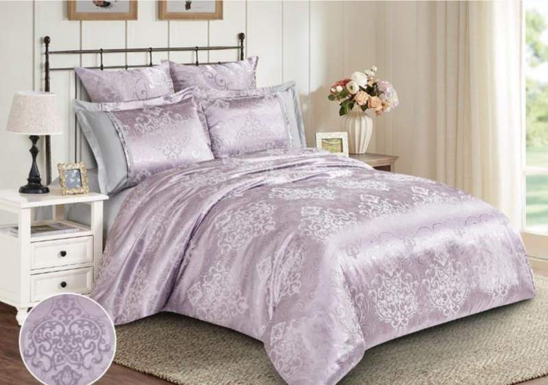 CLEO КПБ Satin Jacquard евро (50*70*2 70*70*2) 65% хлопок/20% ПЭ/15% вискоза 31/149-SG
