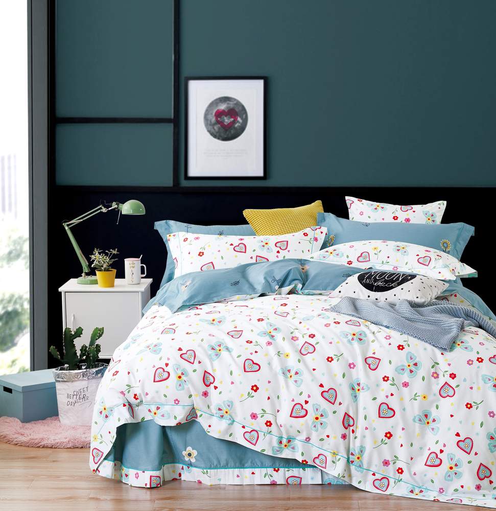 DO&CO КПБ сатин DELUX HAYAL 10969 160х220 (50х70-1шт) подростковое