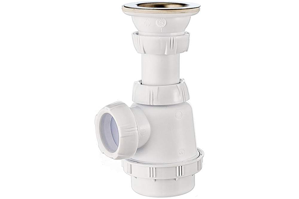 Сифон с выпуском для биде и умыв.11/4 32мм  WIRQUIN  30975059