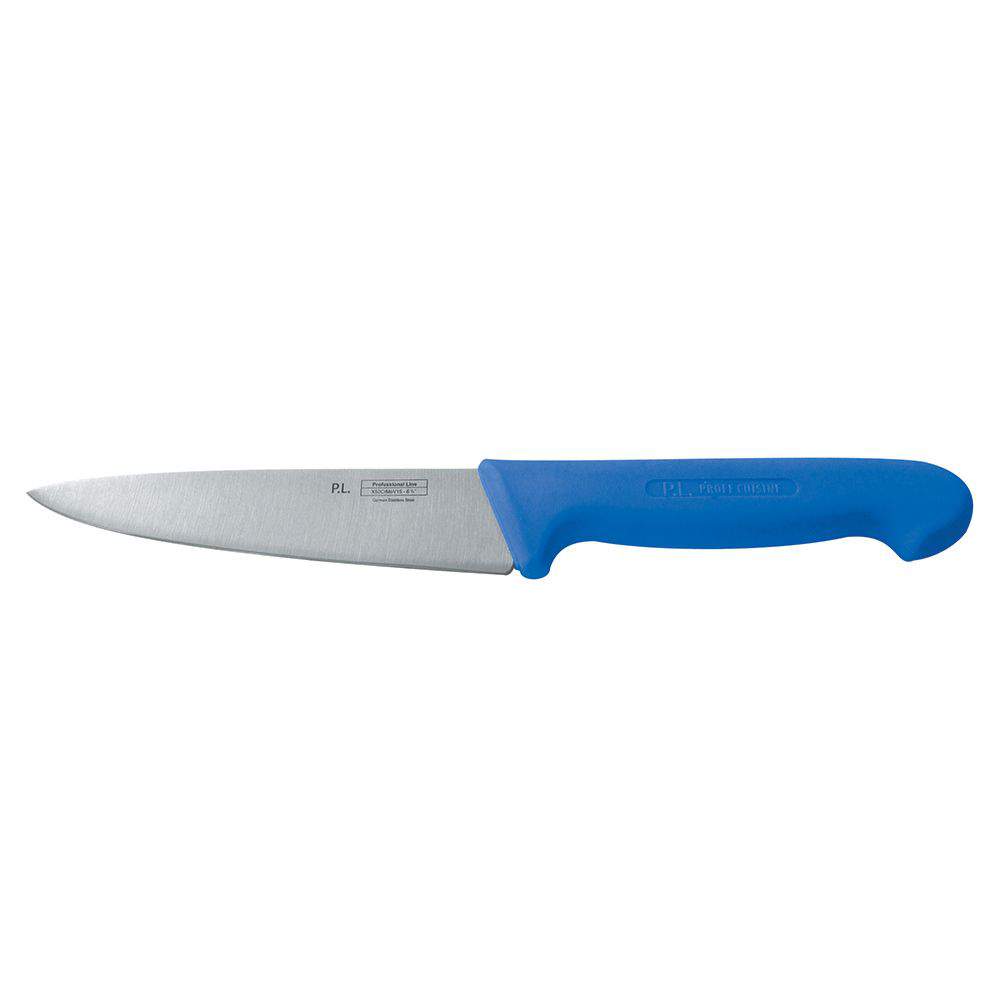 P.L. Proff Cuisine Нож 99005020 16см синяя ручка поварской KB-3801-160-BL201-RE-PL