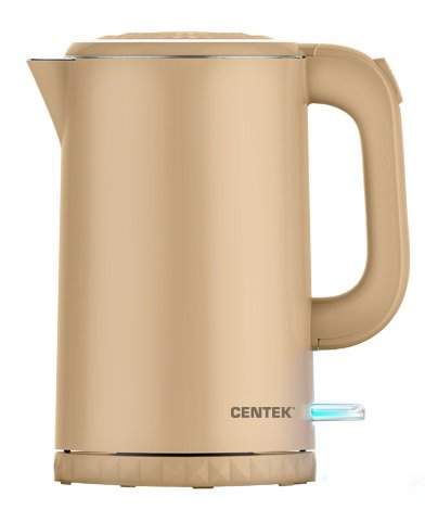 Чайник Centek CT-0020 Beige  металл 1,7л  2200W