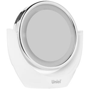 Настольный светильник-зеркало, TLD-592 White/LED/13Lm/6000K/3AA на бат., Сенсор.выкл.