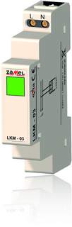 Сигнализатор свет. зелен. 230VAC IP20 на DIN LKM-03-20 Zamel