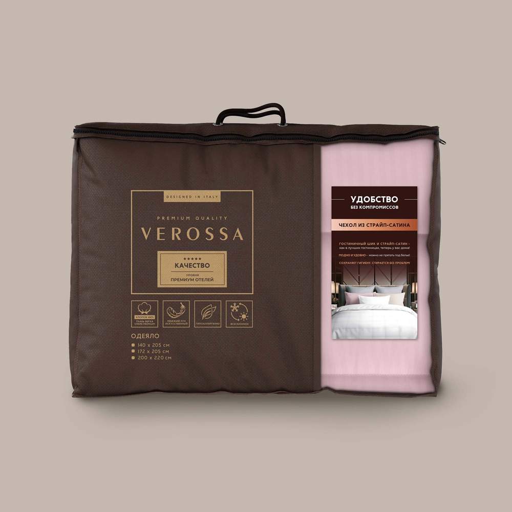 VEROSSA Одеяло Hotel Line Lotus 140/205 300 Хлопок 100% 935879