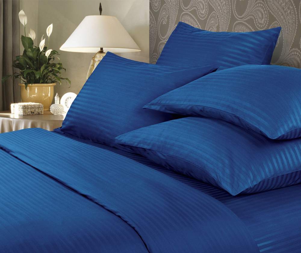 VEROSSA Stripe КПБ Indigo 2сп (прост.220х240,подод.180х215,нав.50х70-2) 70004 738053