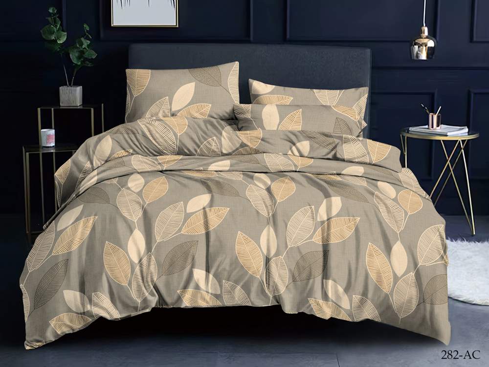 CLEO КПБ полисатин Art Color дуэт (50*70*2 70*70*2) 20% хлопок/40% вискоза/40% ПЭ 41/282-AC 