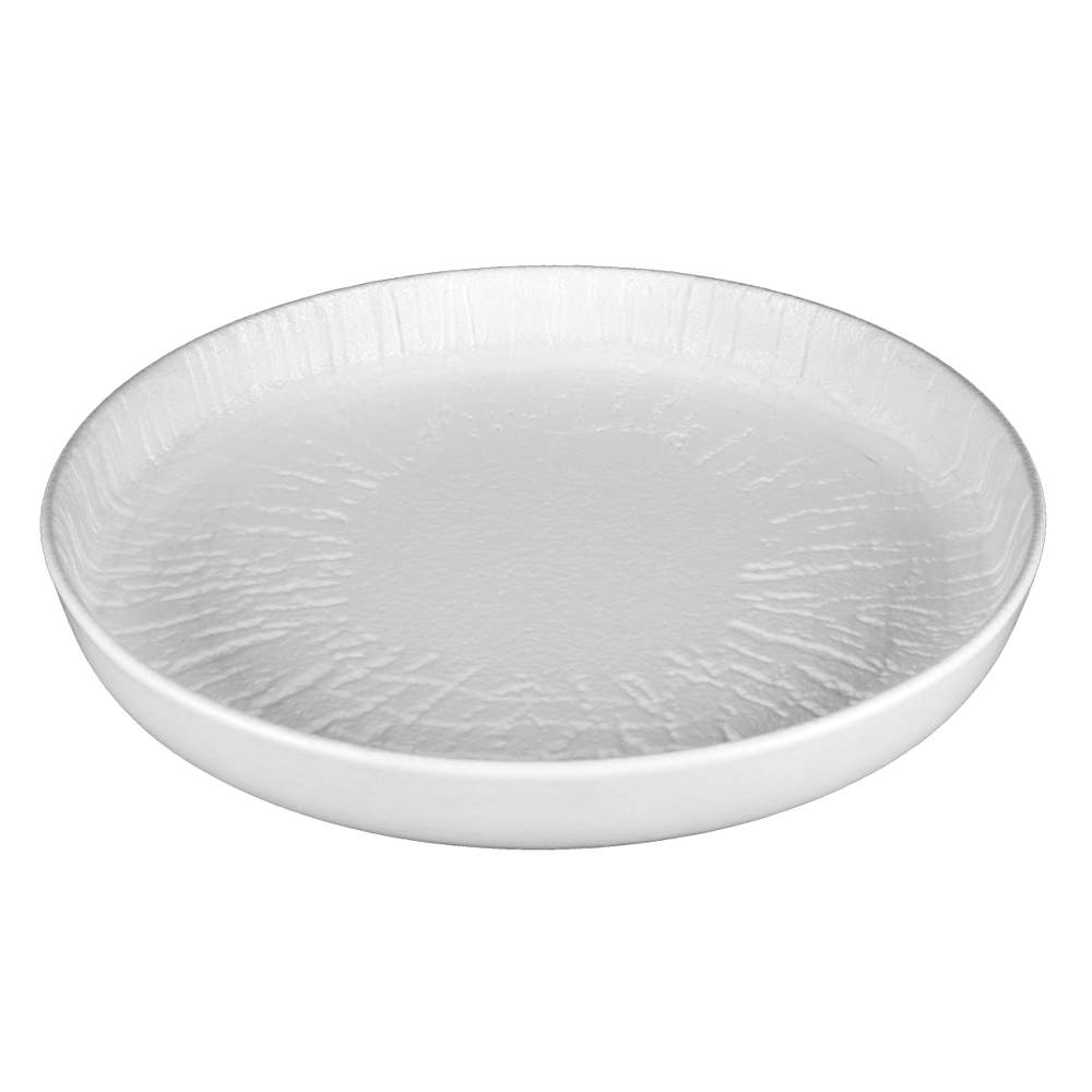 P.L. Proff Cuisine White Raw Wood Тарелка с бортом 81229857 d-23см h-3см (12/6)