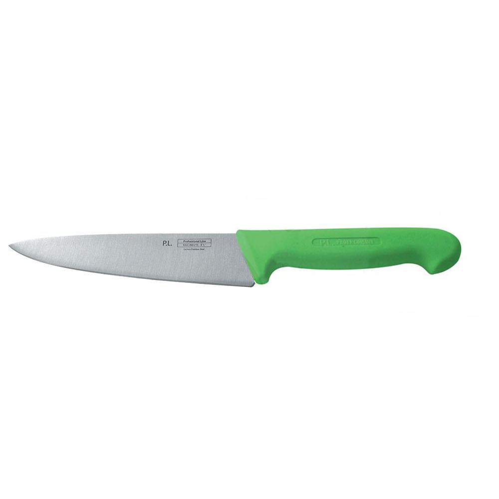P.L. Proff Cuisine Нож 99005022 16см зеленая ручка поварской KB-3801-160-GR-201-RE-PL