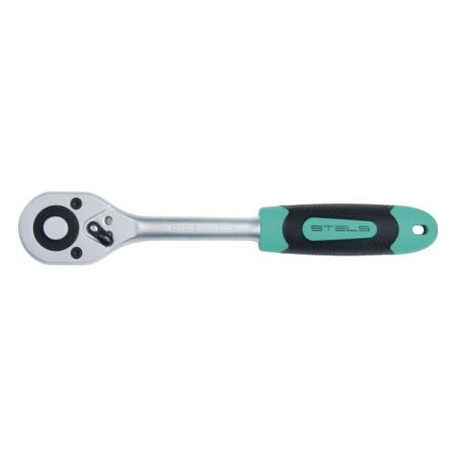 Ключ-трещотка Stels 1/4" 72 зуба с быстр.сбросом CrV  14025