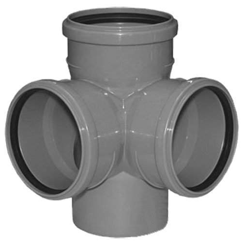 Крестовина кан. двухплоскостная 110х110х110х90°/90°