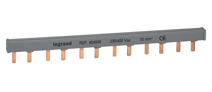 Гребенка распред. Legrand  2П 12мод. 10мм2зуб.  404938