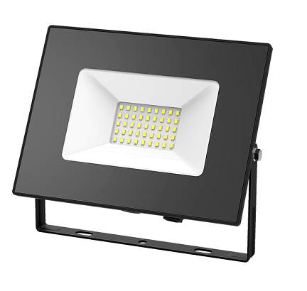 Прожектор LED Elementary 70Вт 4370lm IP65 6500К черный GAUSS 613100370Р