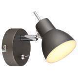 Rivoli Renata 6158-701 GR LED 1x4 Вт 3200K с выкл.поворот /Б0054695