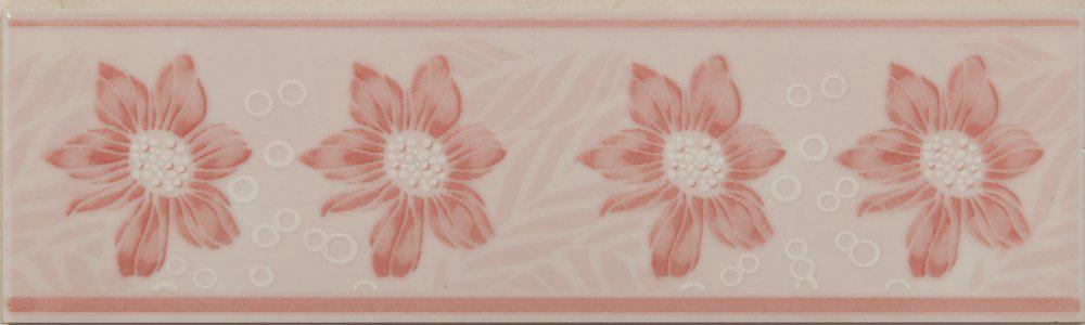 Георгин  200х60 фриз бордюр розовый 1с