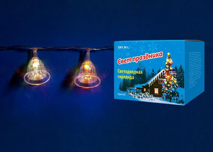Гирлянда с/д ULD-S0280-020/DTA RGB IP20 Bells  2,8м  Колокольчики  07919