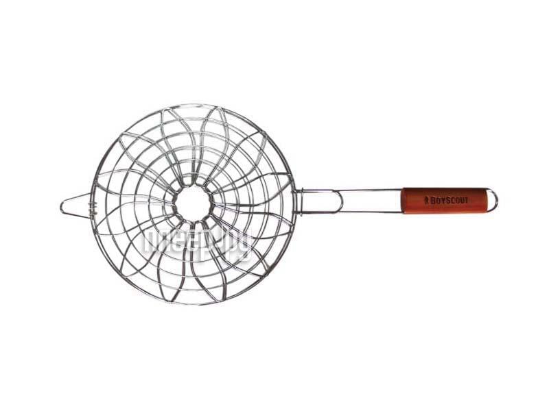 Решетка-гриль BOYSCOUT звезда (60+5) d30см  61342
