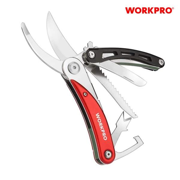 Workpro многоцелевой инструмент** с садовыми ножницами 4-в-1  WP382005