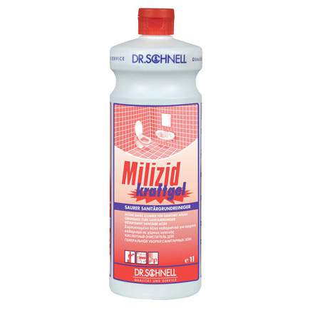 Milizid kraftgel 1л ср-во кислотное гелеобр.д/ванных и туал.комнат  143407