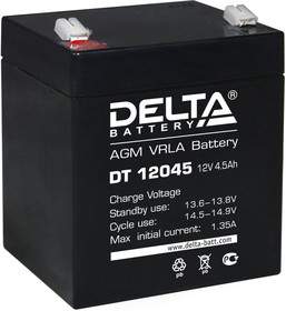 Аккумулятор DELTA DT 12045  12В 4.5 Аh  АКБ 