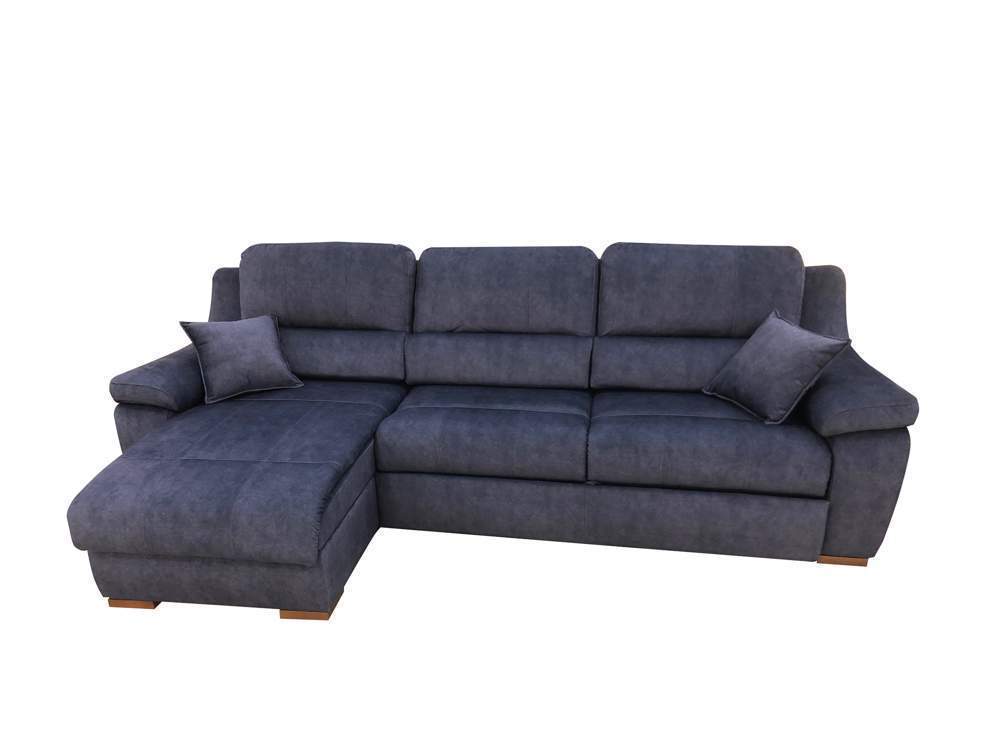 Диван угловой Верона ткань Vintage Plaine Blue 14