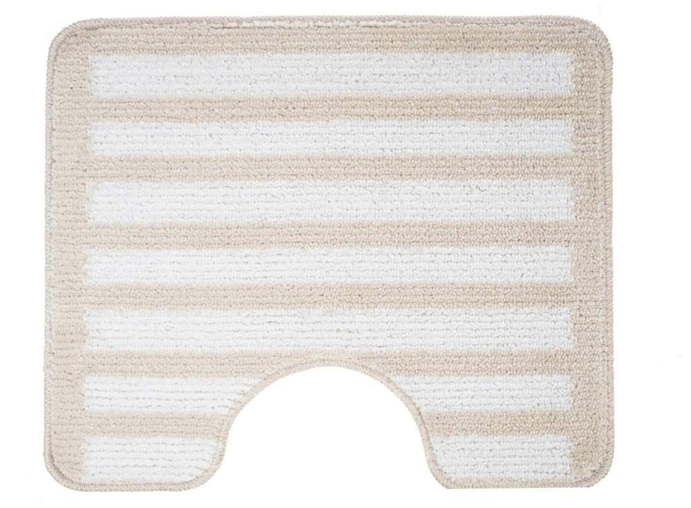 Коврик д/ванной комнаты  50*60 см, SPIRAL, NATURAL FOR-PP-SPL50-60NAT