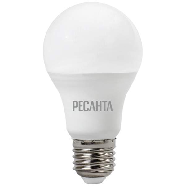Лампа светодиод.LL-R-A60-9W-230-3K-E27 груша,9Вт,тепл.Е27 Ресанта