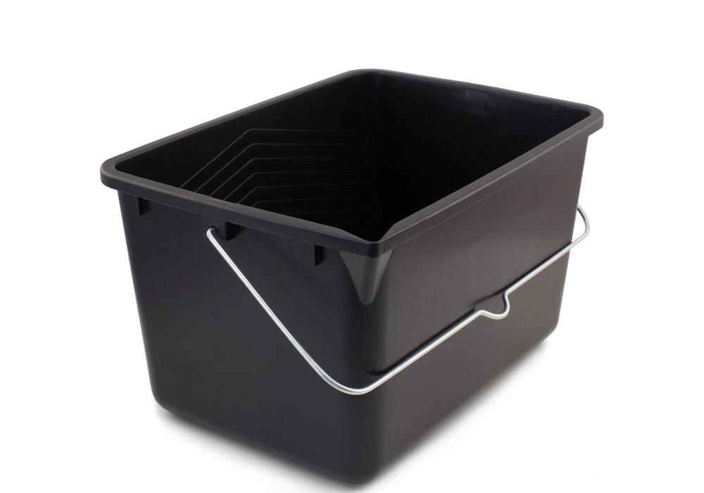 Ведро д/краски прямоугольное черное 12л  84821412