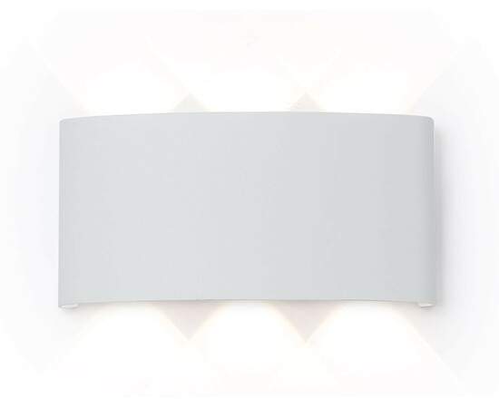 ST4455/6 WH Св-к уличный настенный архитект. белый IP65 Led 4200K 6W 158*80*40