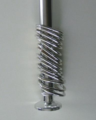 Карниз в ванную 1,6х3,0  Хром  100010