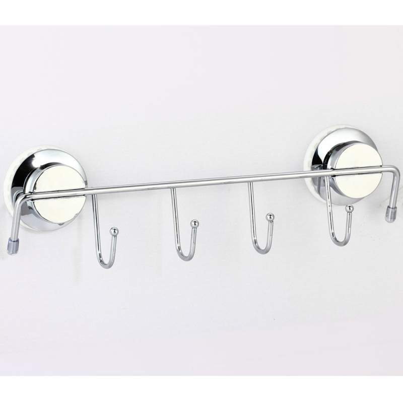 Держатель д/полотенец 30см с 4-мя крючками на присосках Fora ATLANT A004