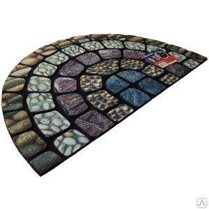 Коврик резиновый  45см*75см*7мм флокир.  8808-03 