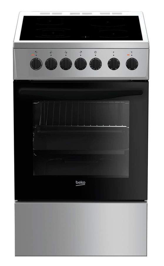 Плита электрич. BEKO FFSE 57114GS стеклокерамика