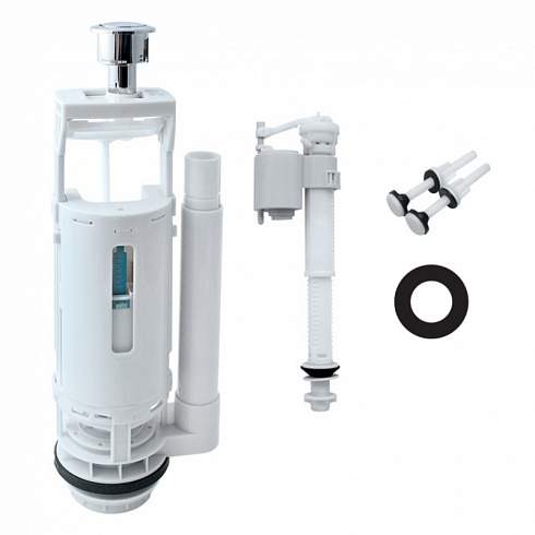 Арматура смывная IDDIS 2-ур, н/п, тип А  F012400-01K