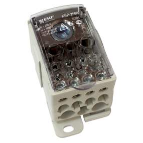 Блок распред.КРОСС крепеж на панель и DIN КБР-250А EKF plc-kbr250 303795