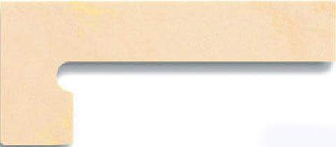Zanguin Beige Maya 190х424 Плинтус угловой левый