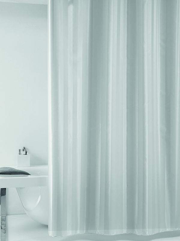 Штора д/ванн 180х200 Rigone бел.  2851