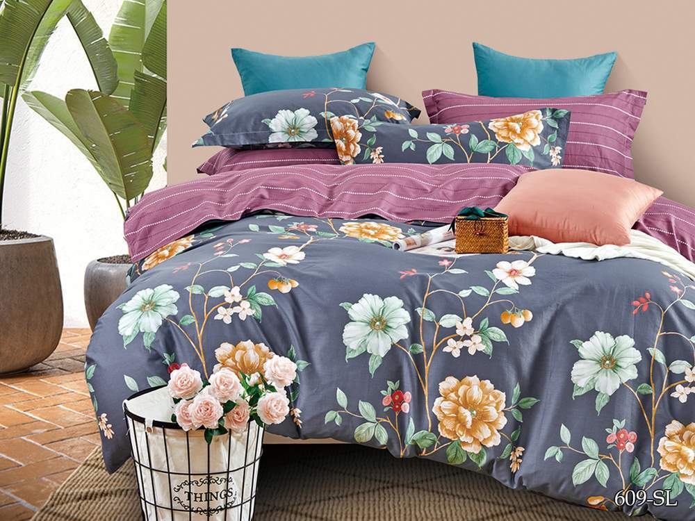 CLEO КПБ Satin Lux набивной 1,5сп ( 70*70*2)  15/609-SL