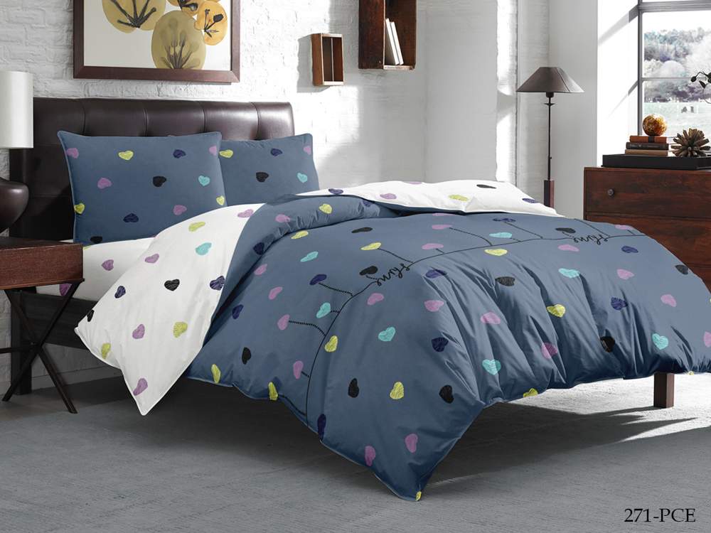 CLEO КПБ поплин Pure Cotton дуэт (50*70*2 70*70*2) 100% хлопок 41/271-PCE 